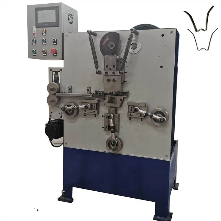 Mechanický ohýbací stroj s plochým pásikom